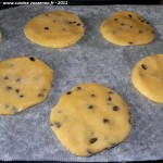 Cookies aux pepites de chocolat plaque