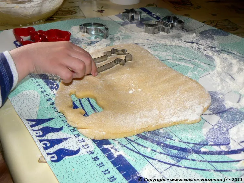 Biscuits sablés à la vanille découpe 1 Biscuits sablés à la vanille découpe 1