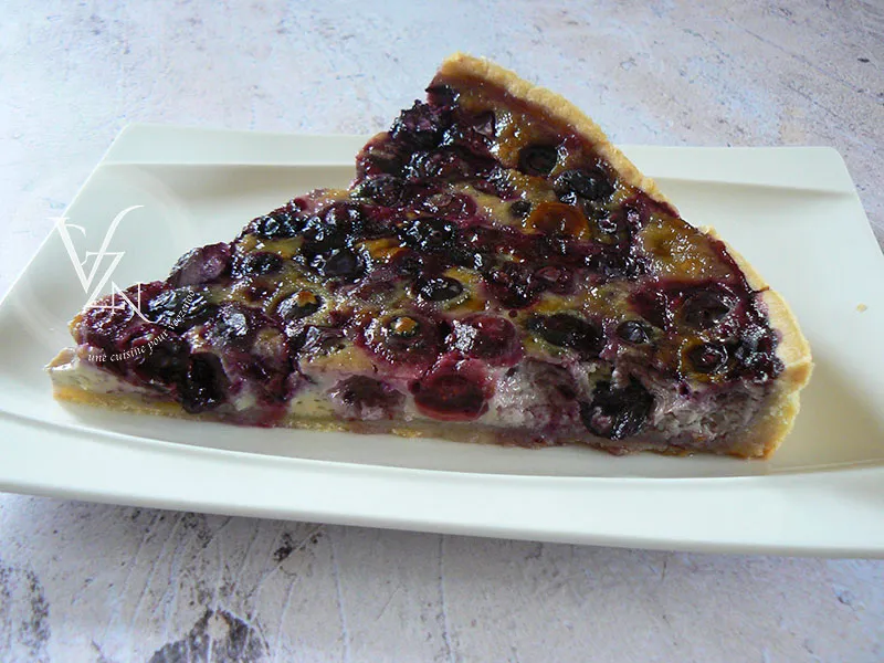 Tarte aux myrtilles fin1