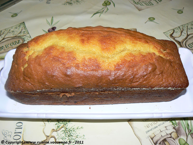 Cake aux abricots moelleux cuit