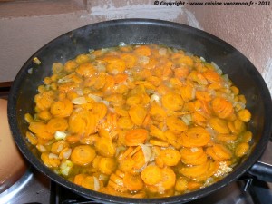 Couscous aux carottes étape 3
