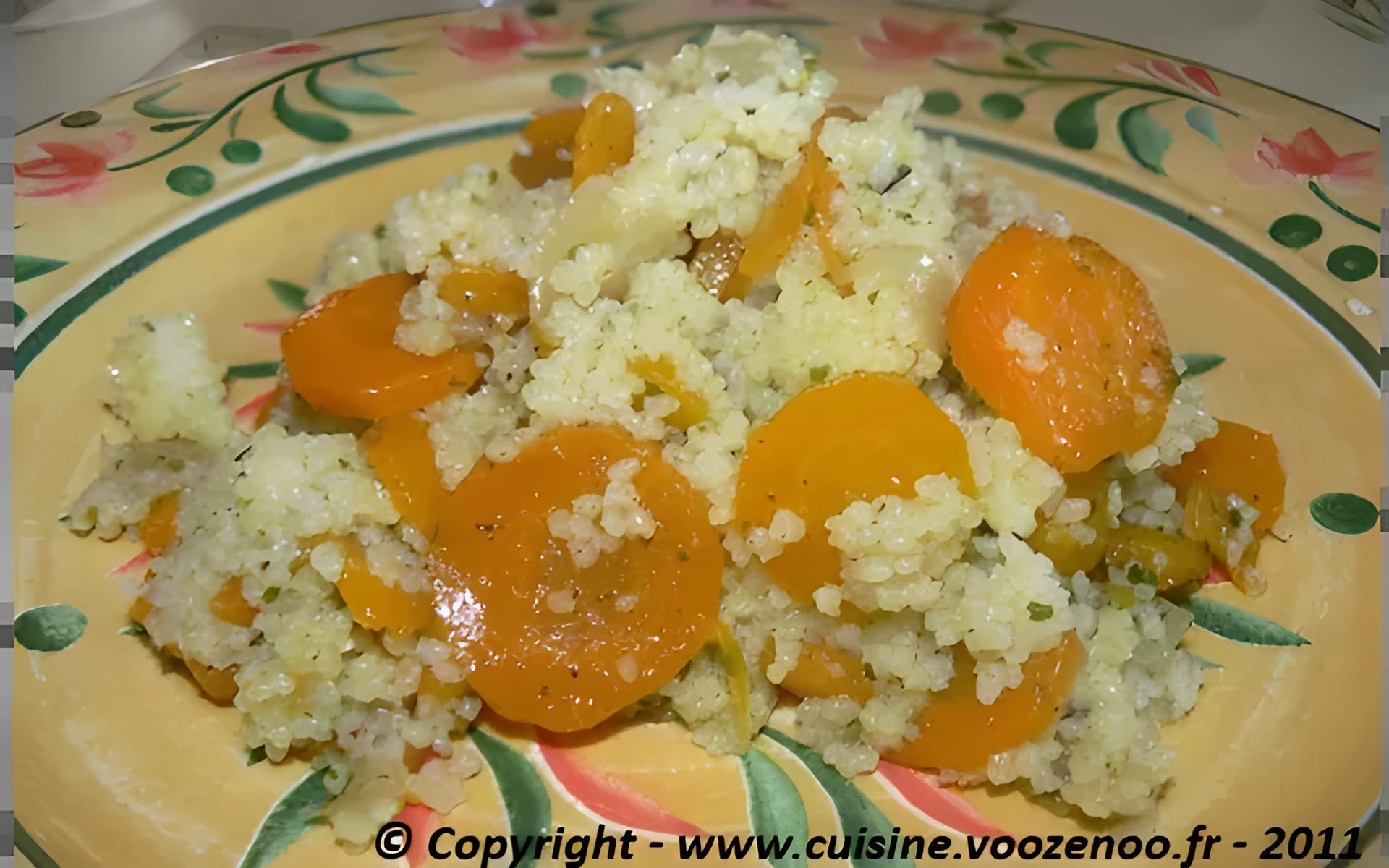 Couscous aux carottes
