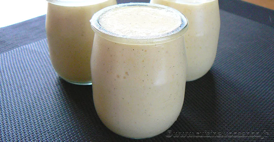 Crème à la vanille