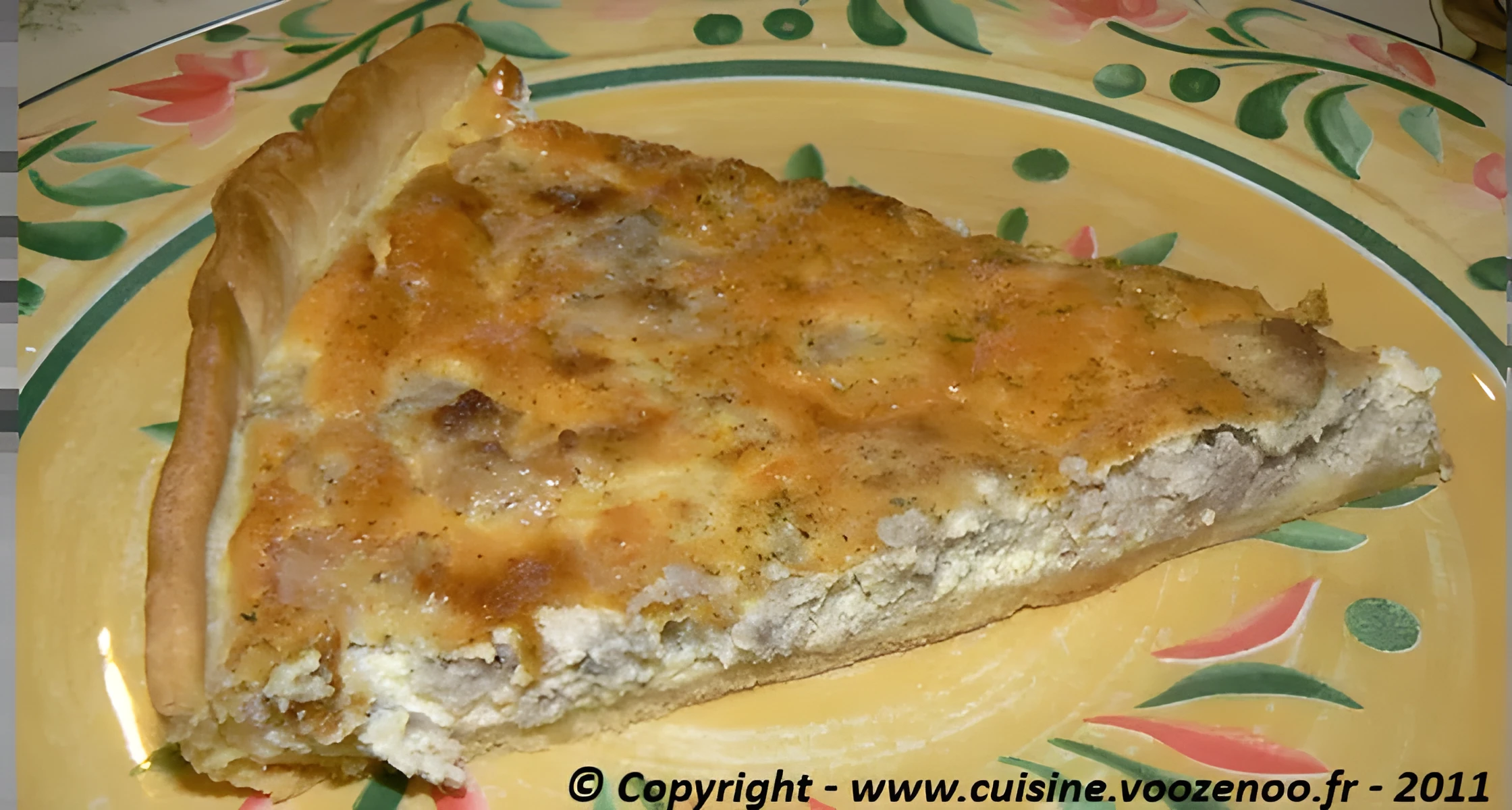 Quiche au thon