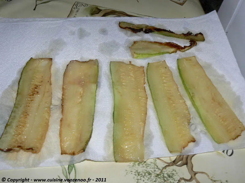 Lasagne de courgettes etape 3 Lasagne de courgettes etape 3