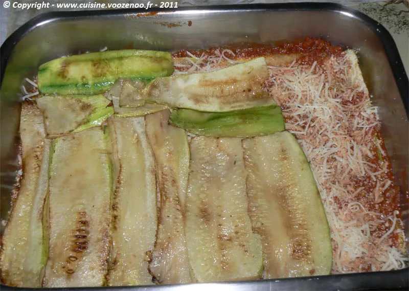 Lasagne de courgettes etape 8 Lasagne de courgettes etape 8
