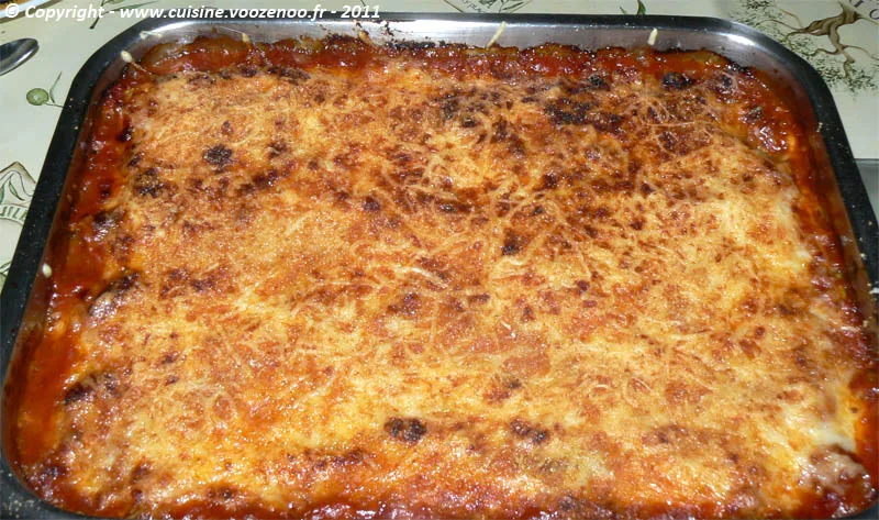 Lasagne de courgettes fin Lasagne de courgettes fin