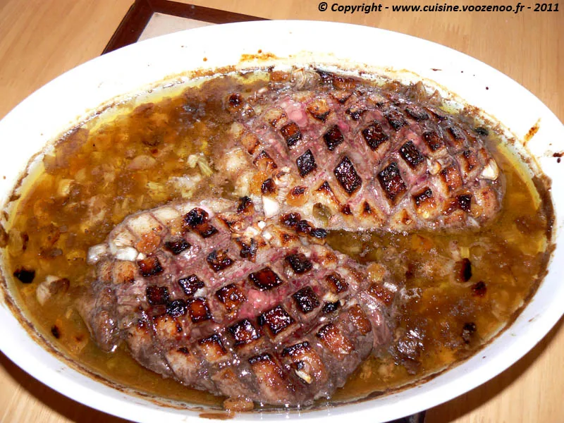 Magrets de canard laques aux epices fin Magrets de canard laques aux epices etape2