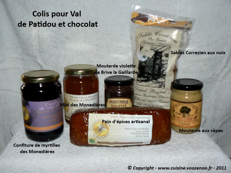 Biscuit de savoie colis pour Patidou Biscuit de savoie colis pour Patidou
