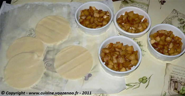 Sablés aux pommes caramélisées fondants etape3 Sablés aux pommes caramélisées fondants etape3