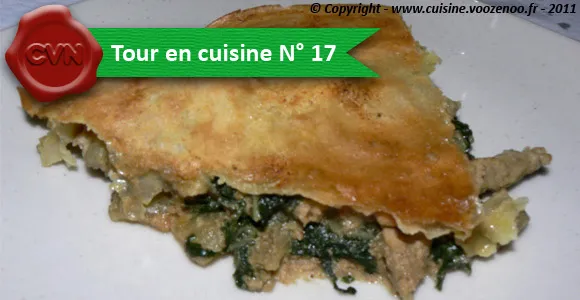 Pastilla aux aiguillettes de canard et aux blettes - Tour en cuisine N° 17 -