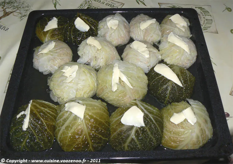 Choux farcis etape10 Choux farcis etape10