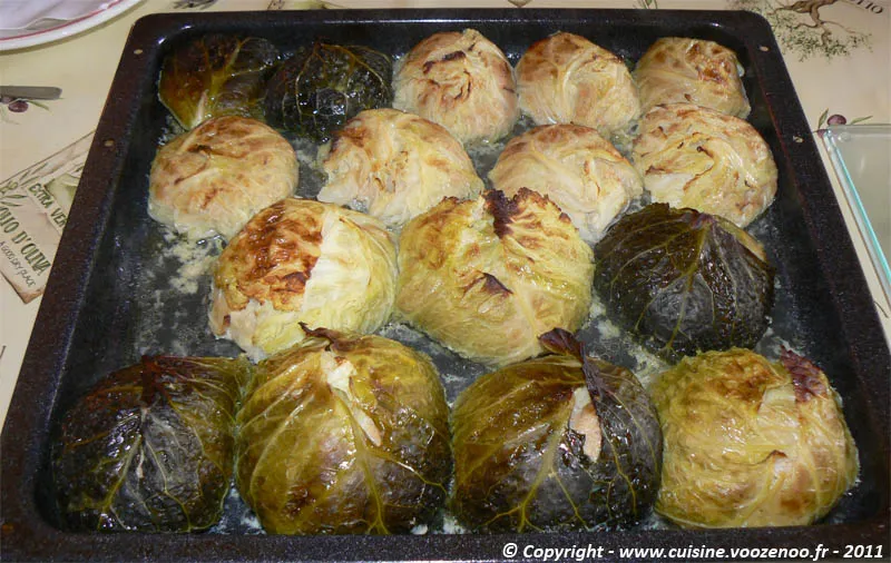 Choux farcis fin Choux farcis fin