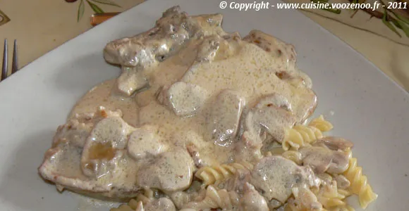 Côtes de veau normande