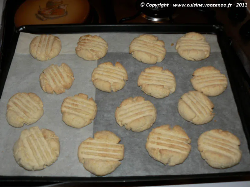 Petits sablés noix de coco chocolat etape6 Petits sablés noix de coco chocolat etape6