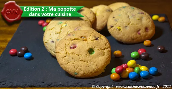 Cookies aux M&M's