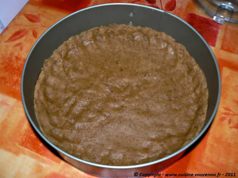Cheesecake au Nutella etape3 Cheesecake au Nutella etape3
