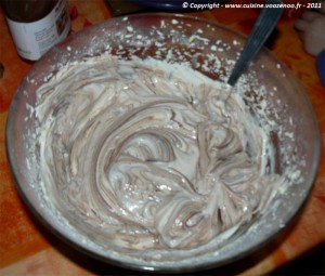 Cheesecake au Nutella etape5