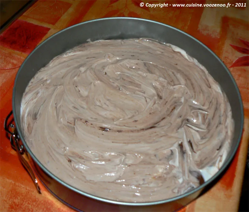 Cheesecake au Nutella etape6 Cheesecake au Nutella etape6