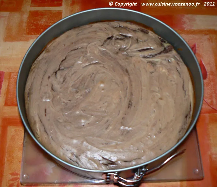 Cheesecake au Nutella fin Cheesecake au Nutella fin
