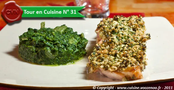 Saumon mi cuit croustillant - Tour en Cuisine N°31