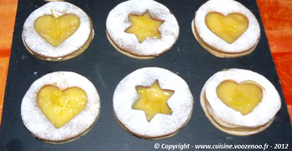 Sablés à la crème de citron