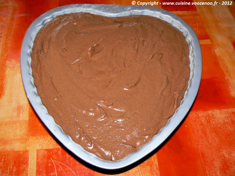 Coeur de chocolat etape5