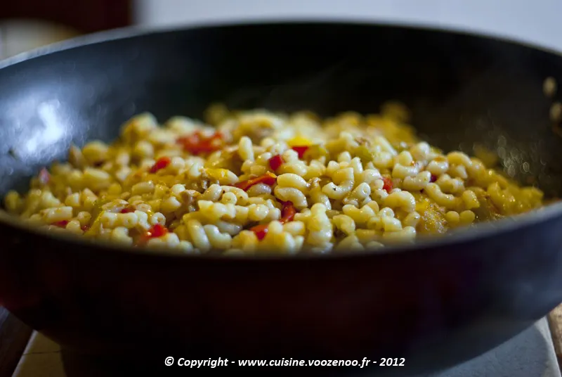 Coquillettes aux saveurs du Sud fin Coquillettes aux saveurs du Sud fin