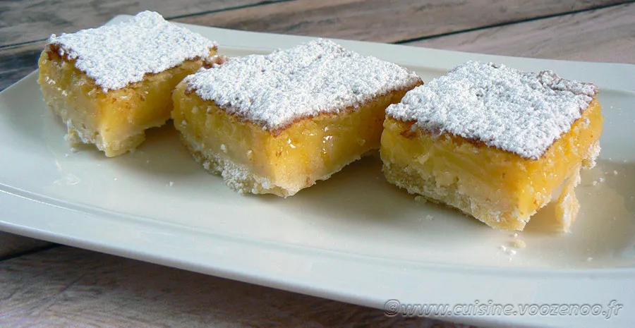 Fondant au citron