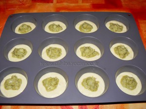 Muffins coeur d'artichaut et zestes de citron etape4