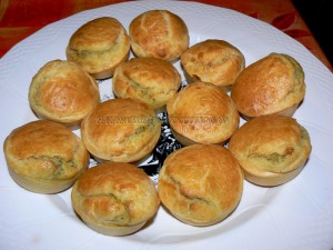 Muffins coeur d'artichaut et zestes de citron fin2