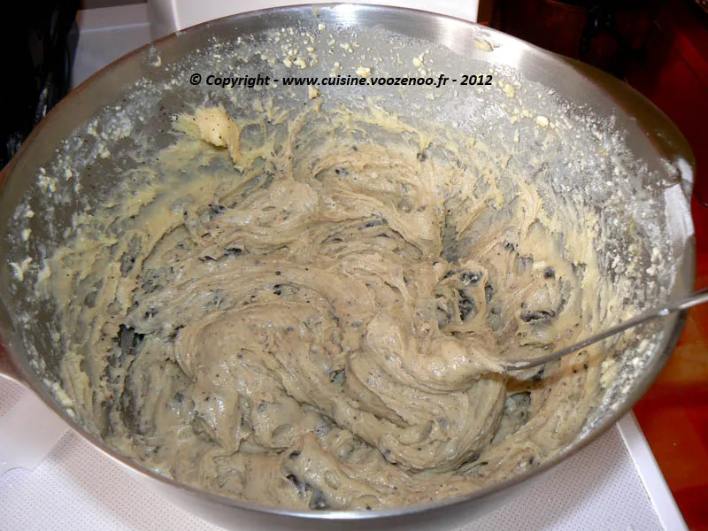 Whoopie pies Oreo etape1 Whoopie pies Oreo etape1