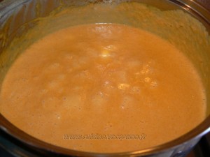 Spaghetti à la crème de poivrons rouges etape6