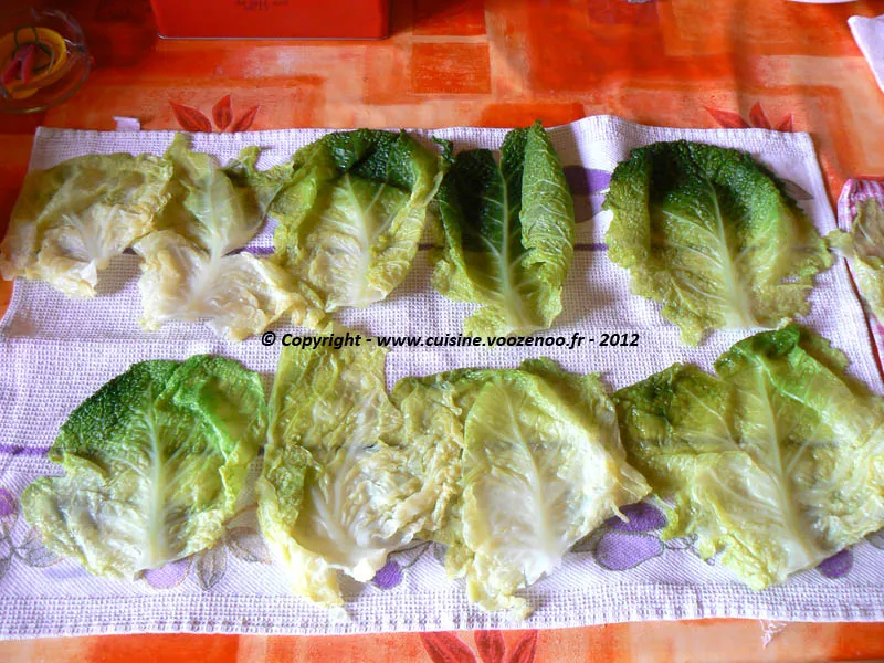 Ballotins de chou vert au reblochon sucré-salé etape1 Ballotins de chou vert au reblochon sucré-salé une