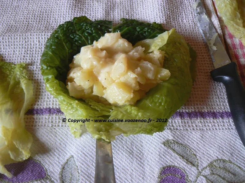 Ballotins de chou vert au reblochon sucré-salé etape5 Ballotins de chou vert au reblochon sucré-salé etape5