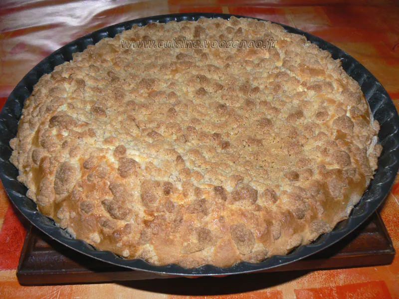 Gateau de streusel fin Gateau de streusel fin