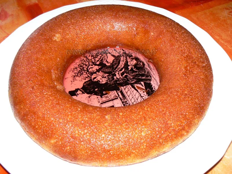 Savarin tout doux aux fraises printanières etape5 Savarin tout doux aux fraises printanières etape5
