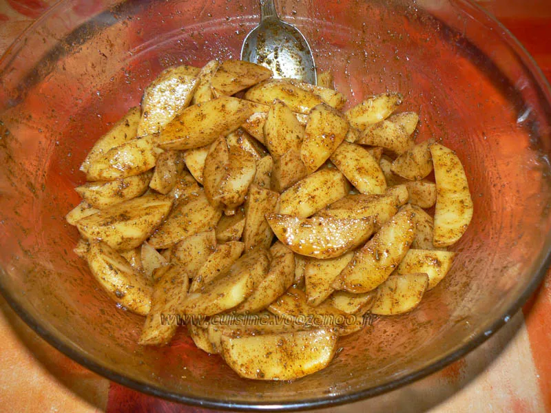 Potatoes epicees etape1 Potatoes epicees etape1