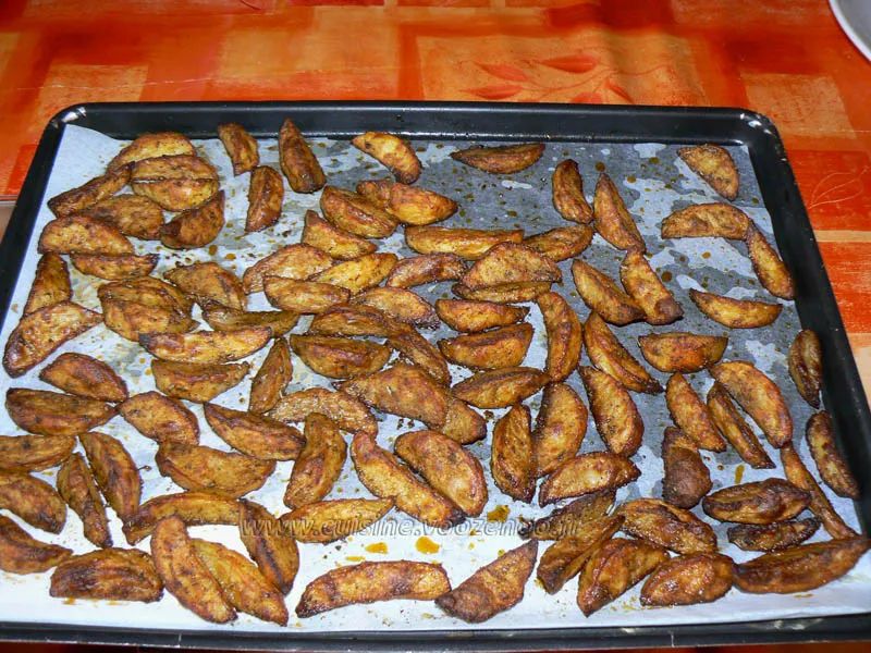 Potatoes epicees fin Potatoes epicees fin