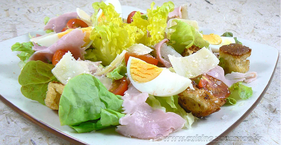 Salade César "allégée"