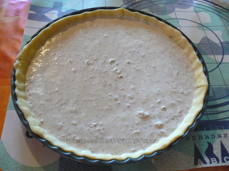 Oeufs mimosas revisités façon quiches au thon etape6 Oeufs mimosas revisités façon quiches au thon etape6