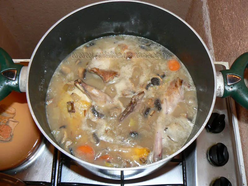 Lapin sauce poulette etape3 Lapin sauce poulette etape3