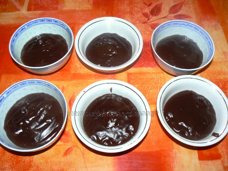 Crème au chocolat facon danette fin Crème au chocolat facon danette fin