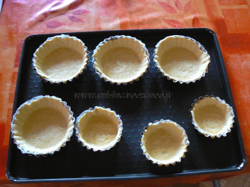 Tartelettes aux bananes et nutella etape1 Tartelettes aux bananes et nutella etape1