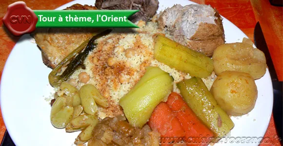 Couscous à la viande à ma façon