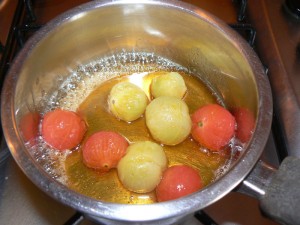 Feuilletes de feta et tomates cerises au miel etape10