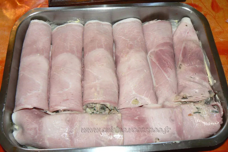 Roules de jambon etape5 Roules de jambon etape5