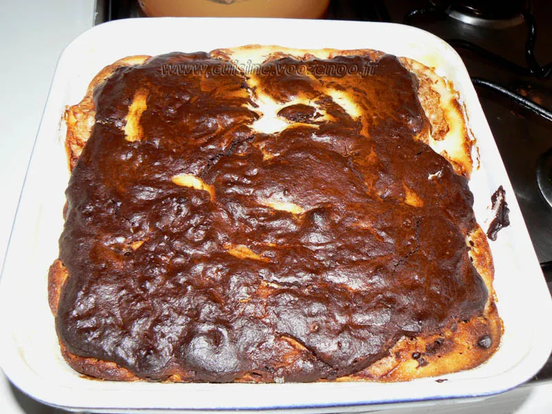 Brownies au fromage blanc sauce caramel etape6 Brownies au fromage blanc sauce caramel etape6