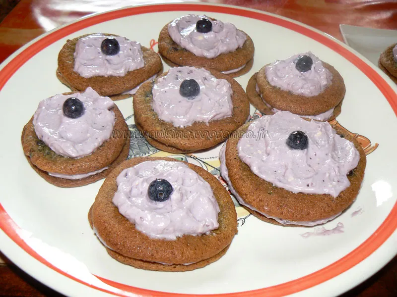 Whoopies myrtilles fin Whoopies myrtilles fin