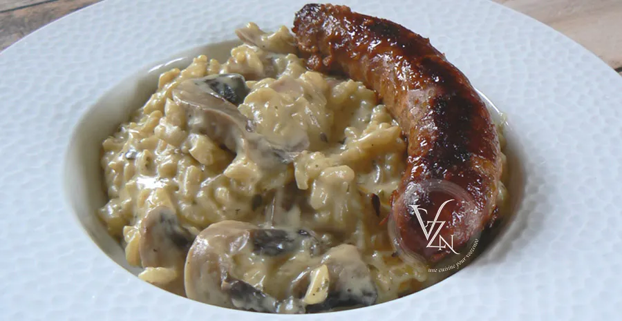 Risotto au boursin